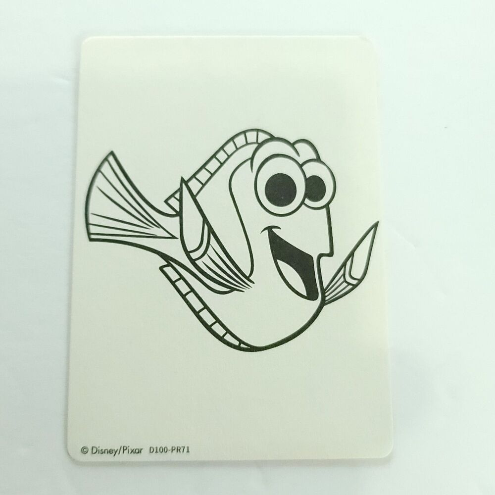 Finding Dory 2023 Card Fun 1/1 Disney 100 Carnival  Paper Sketch Card D100-PR71